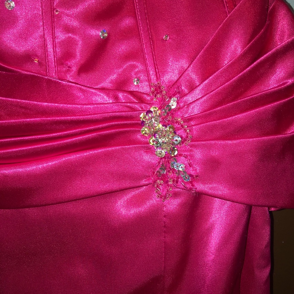 Pink Prom/Pageant Dress - Picture 4 of 8